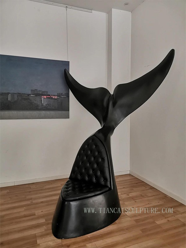 Fiberglass Fish Shape Chair