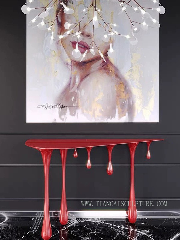 Fiberglass Console Table